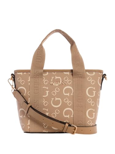 GUESS Factory Astra Damen Mini-Tragetasche mit vergrößertem Logo von GUESS