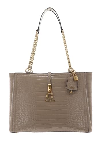 Guess G James Girlfriend Satchel Taupe von GUESS