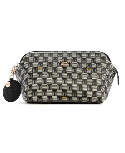 GUESS G-Wave Medium, schwarzes Logo, Tasche, 20,3 cm, Schwarzes Logo, Pouch - 8 Inches, G-Wave Medium Pouch von GUESS