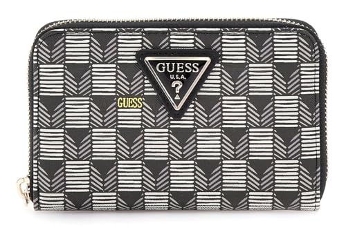GUESS G Wave SLG Medium Zip Around Wallet Black Logo GUESS G Wave SLG Medium Zip Around Wallet Black Logo von GUESS