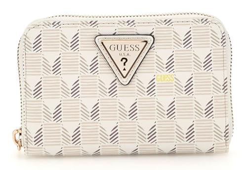 GUESS G Wave SLG Medium Zip Around Wallet Stone Logo GUESS G Wave SLG Medium Zip Around Wallet Stone Logo von GUESS