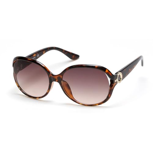 GUESS GF0366 Dark Havana Damen Sonnenbrille, Schmetterling, Braun, Gradient, UV-geschützt, 60 mm, 17 mm, 135 mm GUESS GF0366 Dark Havana Damen Sonnenbrille, Schmetterling, Braun, Gradient, UV-geschützt, 60 mm, 17 mm, 135 mm von GUESS