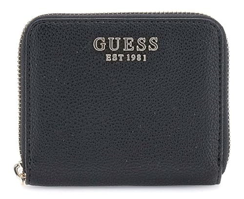 GUESS Geldbörse Gregoria SLG Small Zip Around Wallet Black schwarz von GUESS