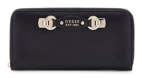 GUESS Geldbörse Mimina SLG Zip Around Wallet Black schwarz von GUESS