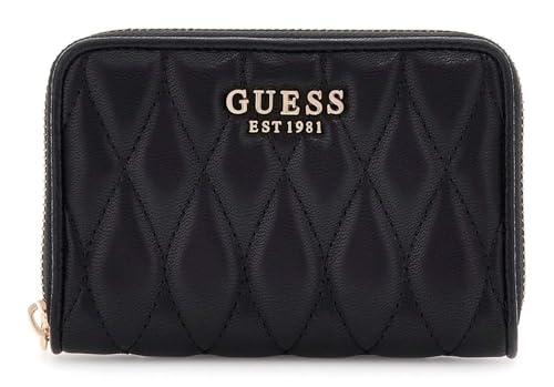 GUESS Geldbörse Valla Zip Around Wallet Black schwarz von GUESS