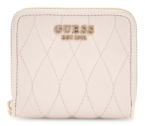 GUESS Geldbörse Valla Zip Around Wallet Bone Creme von GUESS