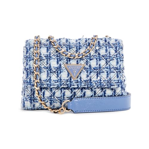 GUESS Giully Mini 2 Compartment Convertible Flap Stormy Blue GUESS Giully Mini 2 Compartment Convertible Flap Stormy Blue von GUESS