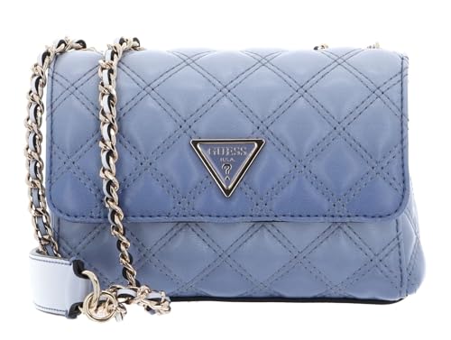 GUESS Giully Mini 2 Compartment Convertible Flap XS Stormy Blue Multi von GUESS
