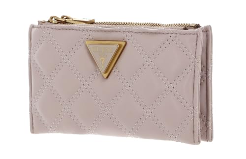 GUESS Giully SLG Double Zip Coin Purse Light Beige von GUESS