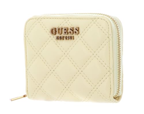 GUESS Giully SLG Small Zip Around Wallet Yellow von GUESS