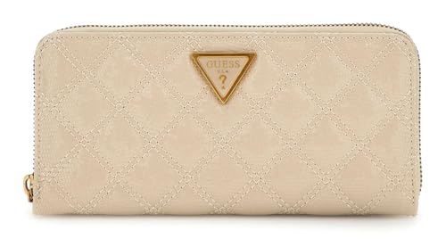 GUESS Giully Zip Around Wallet L Almond von GUESS