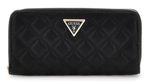 GUESS Giully Zip Around Wallet L Black von GUESS