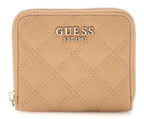 GUESS Giully Zip Around Wallet S Beige GUESS Giully Zip Around Wallet S Beige von GUESS