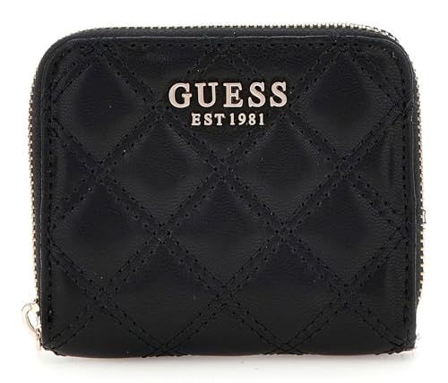 GUESS Giully Zip Around Wallet S Black von GUESS
