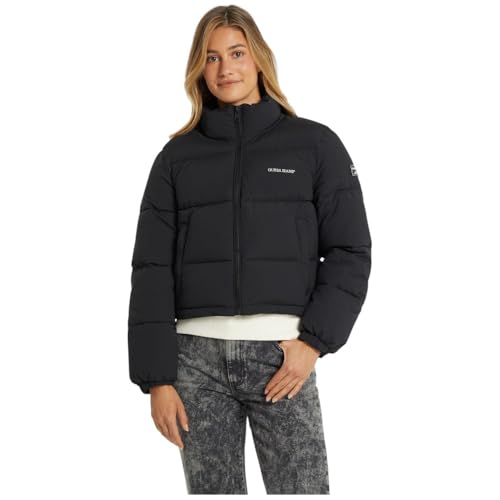 GUESS Gj Cropped Puffer W4BL20WGII2 Daunenjacke, kurz, Schwarz, Schwarz , L GUESS Gj Cropped Puffer W4BL20WGII2 Daunenjacke, kurz, Schwarz, Schwarz , L von GUESS