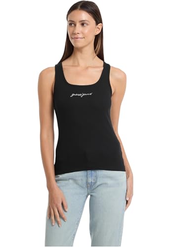 GUESS W5RP48 KA0H1 Camisetas Top Mujer Negro von GUESS