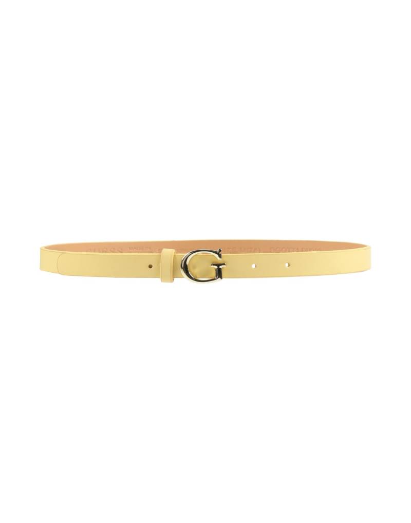 GUESS Gürtel Damen Pastellgelb von GUESS