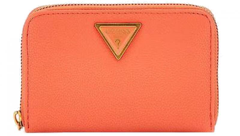 GUESS - Guess Cosette SLG Medium Zip Around Damenbörse mit RV orange Orange von GUESS