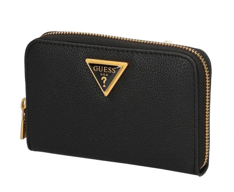 GUESS - Guess Cosette SLG Medium Zip Around Damenbörse mit RV schwarz Schwarz von GUESS