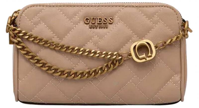 GUESS - Guess Gracelynn mini Umhängetasche klein beige Beige von GUESS