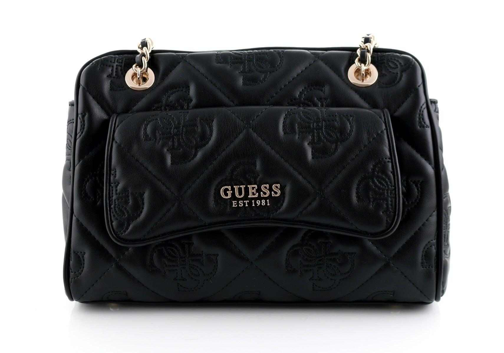 GUESS - Guess Marieke Black Reißverschlusstasche von GUESS