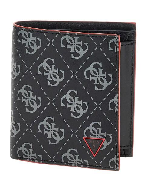 GUESS - Guess Milano Small, Geldbeutel, Portemonnaie, Schwarz-Grau von GUESS