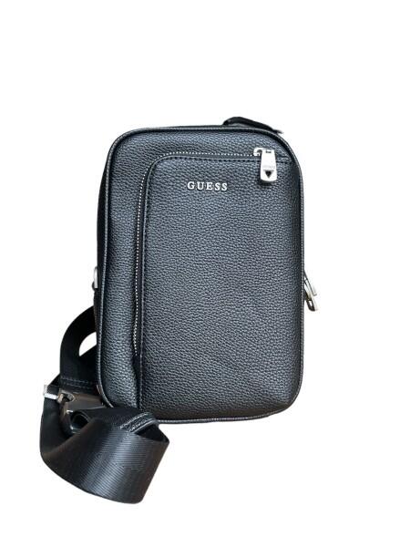 GUESS - Guess Riviera Crossbody-Messenger Bag, Schwarz von GUESS