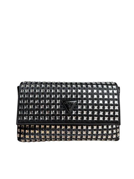 GUESS - Guess Zalina Bag, Clutch, Schultertasche, Schwarz-Strass von GUESS