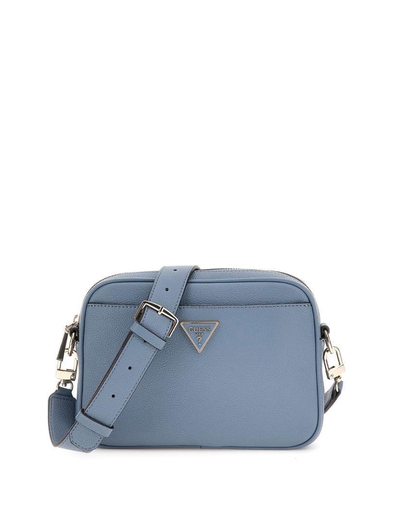 GUESS - Handtasche Meridian Camera Bag Slate Blau von GUESS