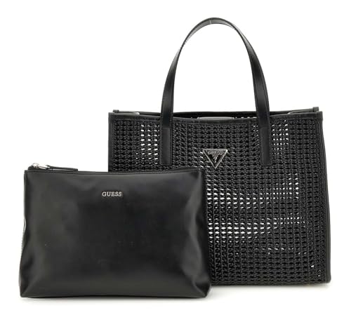 GUESS Handtasche Umhängetasche Brigitta 2 in 1 Tote Black schwarz von GUESS