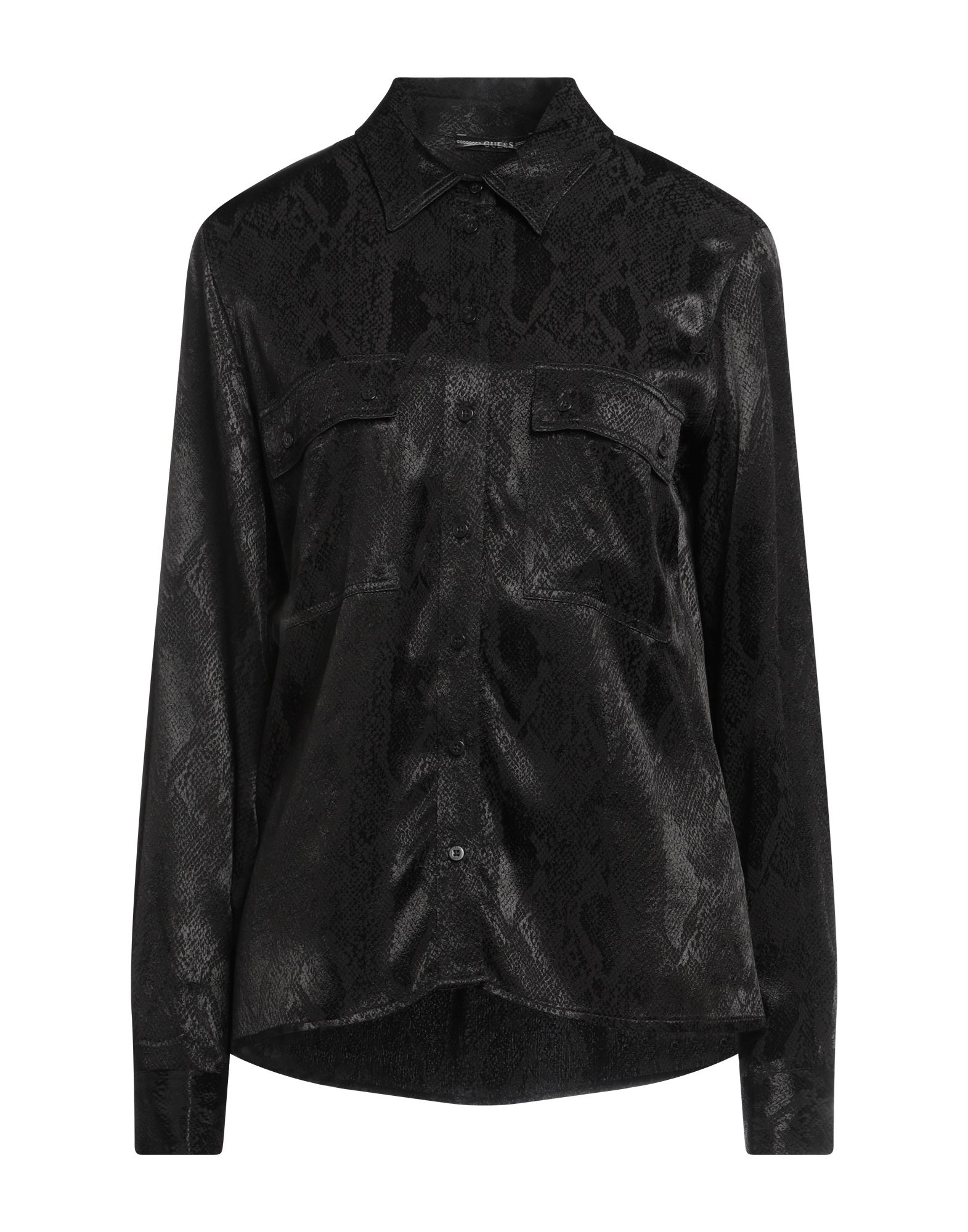GUESS Hemd Damen Schwarz GUESS Hemd Damen Schwarz von GUESS