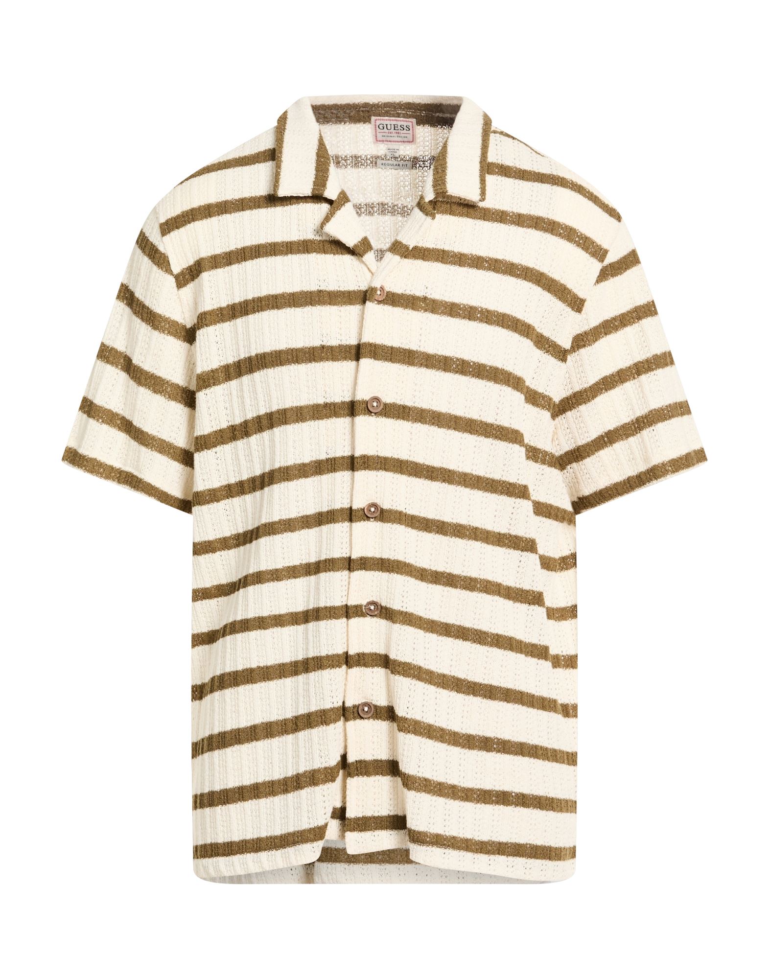 GUESS Hemd Herren Cremeweiß von GUESS