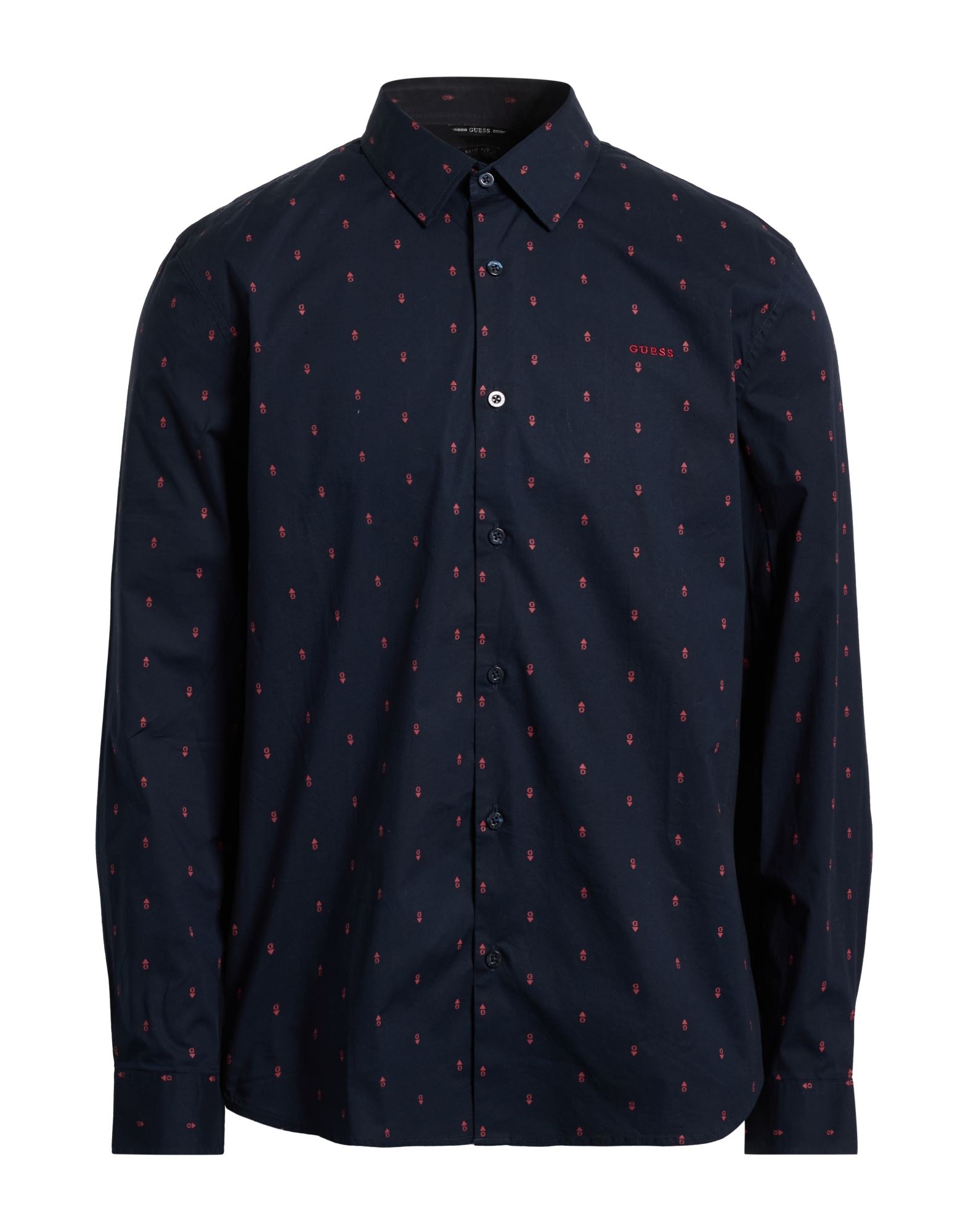 GUESS Hemd Herren Nachtblau GUESS Hemd Herren Nachtblau von GUESS