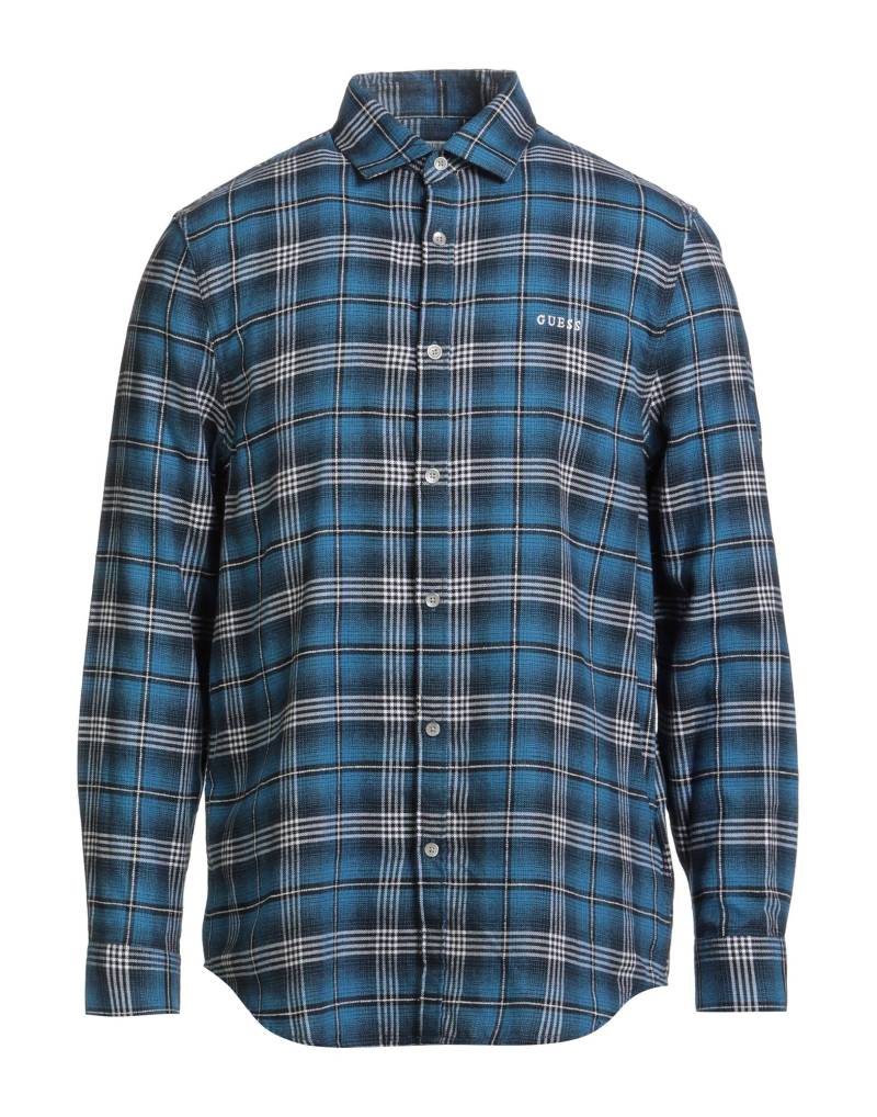 GUESS Hemd Herren Taubenblau von GUESS