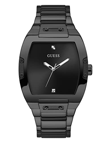 GUESS Herren Analog Quarz Uhr mit Edelstahl Armband GW0387G3 GUESS Herren Analog Quarz Uhr mit Edelstahl Armband GW0387G3 von GUESS