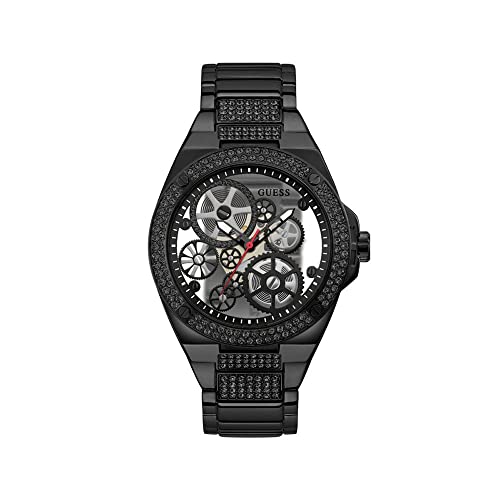 GUESS Herren Analog Uhr mit Edelstahl Armband GW0323G3 von GUESS