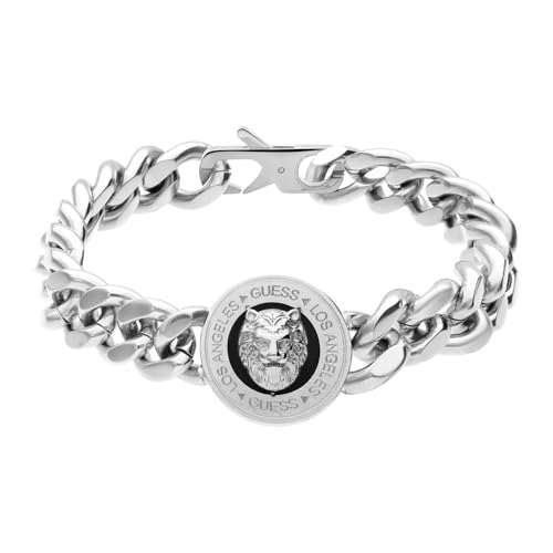 Guess Herren-Armband Edelstahl S, Silber 32021247 von GUESS