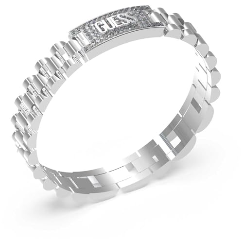 GUESS Herren-Armband Stahl JUMB03200JWST, Silber, Kein Edelstein von GUESS