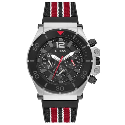 GUESS Herren Armbanduhr Sport Multifunktion Armband GW0415G1 von GUESS