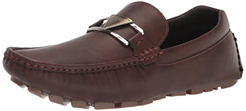 GUESS Herren Atala Driving Style Loafer, Cognac 210, 7 von GUESS