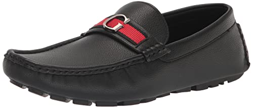 GUESS Herren Aurolo Fahrer-Slipper, Schwarz 001, 43 EU von GUESS