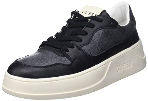 GUESS Herren Avellino CARRYOVER Sneaker, Kohle, 43 EU von GUESS