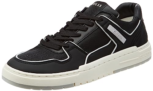 GUESS Herren Cento Sneaker, Schwarz, 42 EU von GUESS