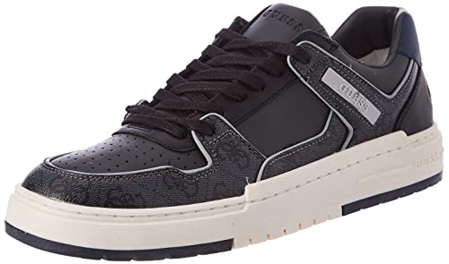 GUESS Herren Cento Sneaker, grau, 43 EU von GUESS