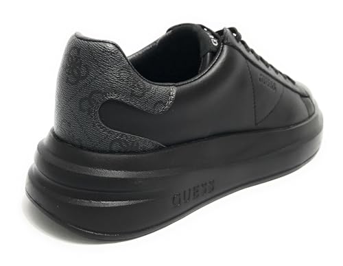 GUESS Herren Elba Carryover Sneaker, Schwarz, 42 EU von GUESS