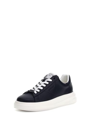 GUESS Herren ELBA Sneaker, blau/weiß, 42 EU von GUESS