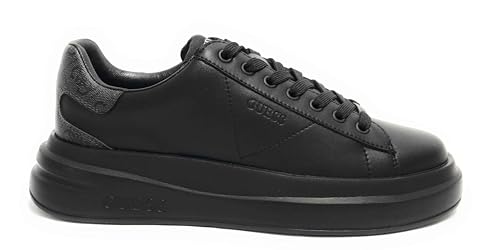 GUESS Herren Elba Carryover Sneaker, Schwarz, 45 EU GUESS Herren Elba Carryover Sneaker, Schwarz, 45 EU von GUESS