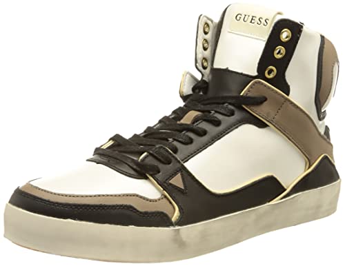 GUESS Herren LODI Special Sneaker, BLKMU, 45 EU von GUESS