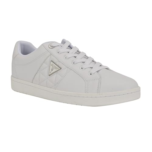 GUESS Herren Larvin Sneaker, Weiß 140, 40 EU GUESS Herren Larvin Sneaker, Weiß 140, 40 EU von GUESS