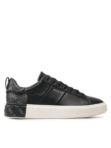 GUESS Herren New VICE Sneaker, Black Coal, 45 EU von GUESS